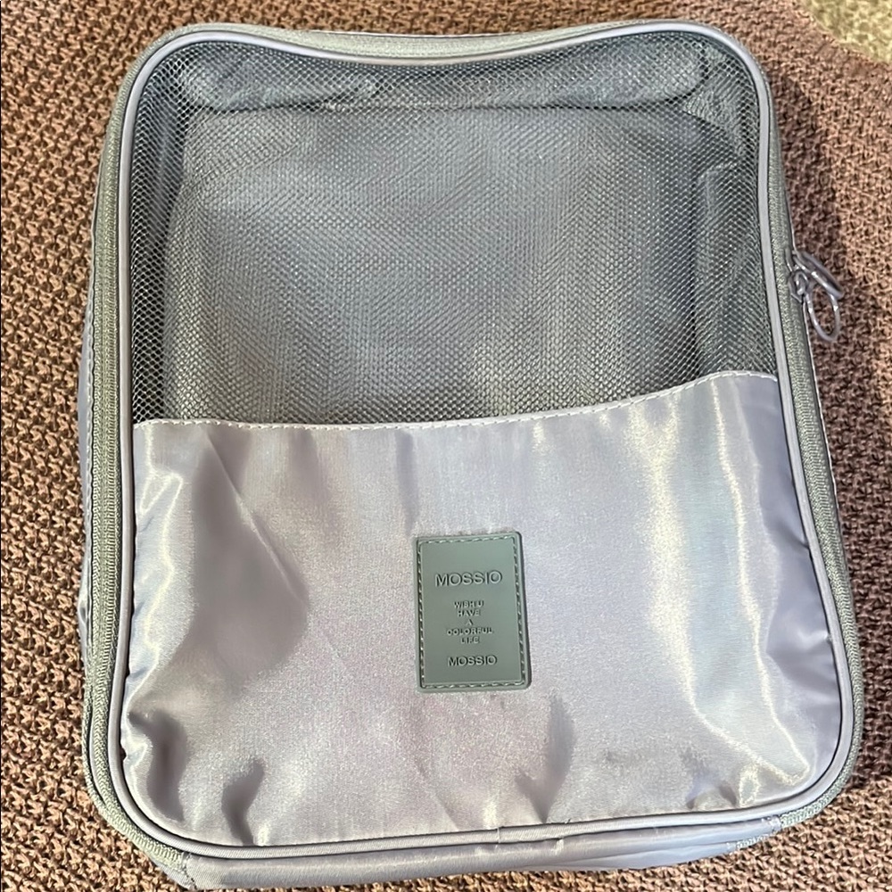 Mossio Gray Luggage Organizer Bag